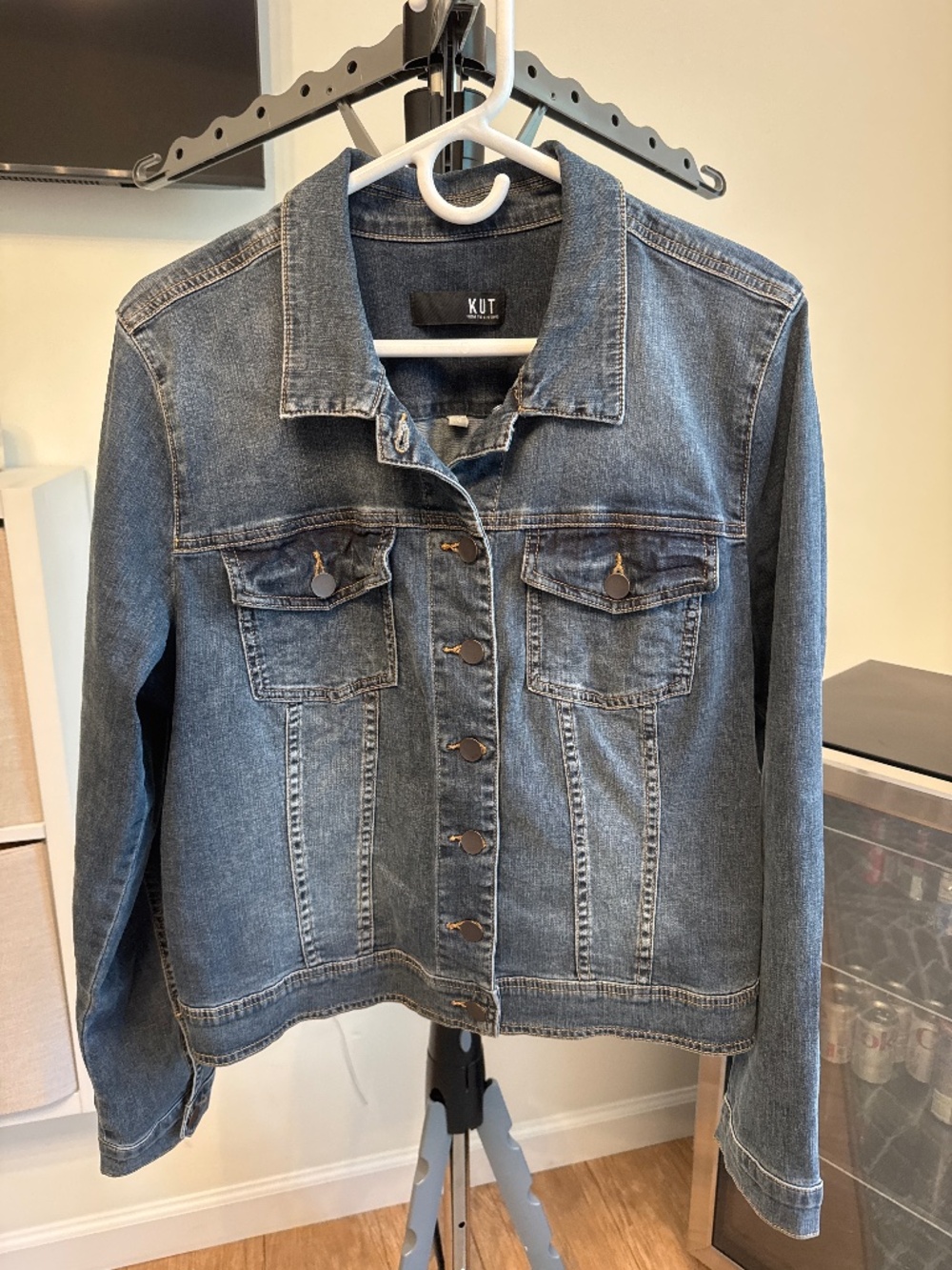 Kut from the Kloth denim jacket size XL